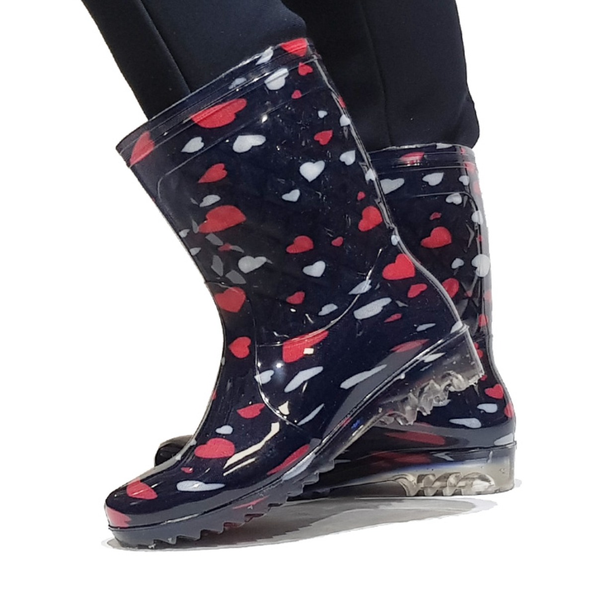 미끄럼방지 여성장화 패션장화 레인부츠 반장화 색감좋고 예쁜 주방장화신발 단비 15,800원