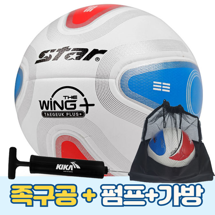스타 족구공 더 윙 태극 플러스 8판넬 +펌프+공가방, 1개 28,900원
