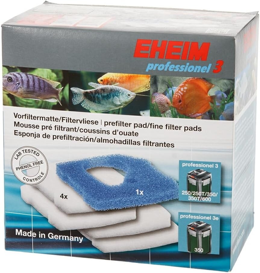 Eheim 에하임 프로페셔널3 수족관 필터 세트 필터매트1+필터플리스4 52,500원