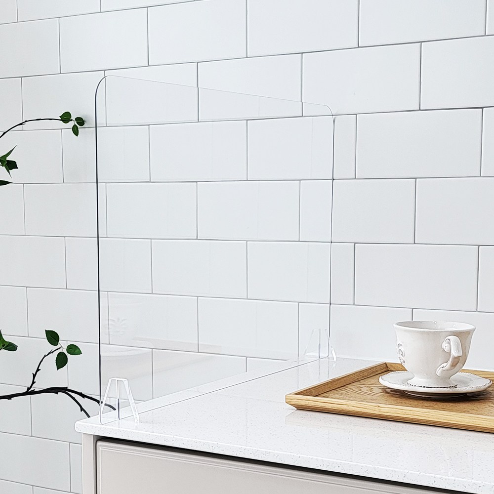 인덕션가림막 PC 투명 인덕션가드 가스렌지칸막이 기름튐방지 싱크대물막이 오염방지 칸막이 16,000원