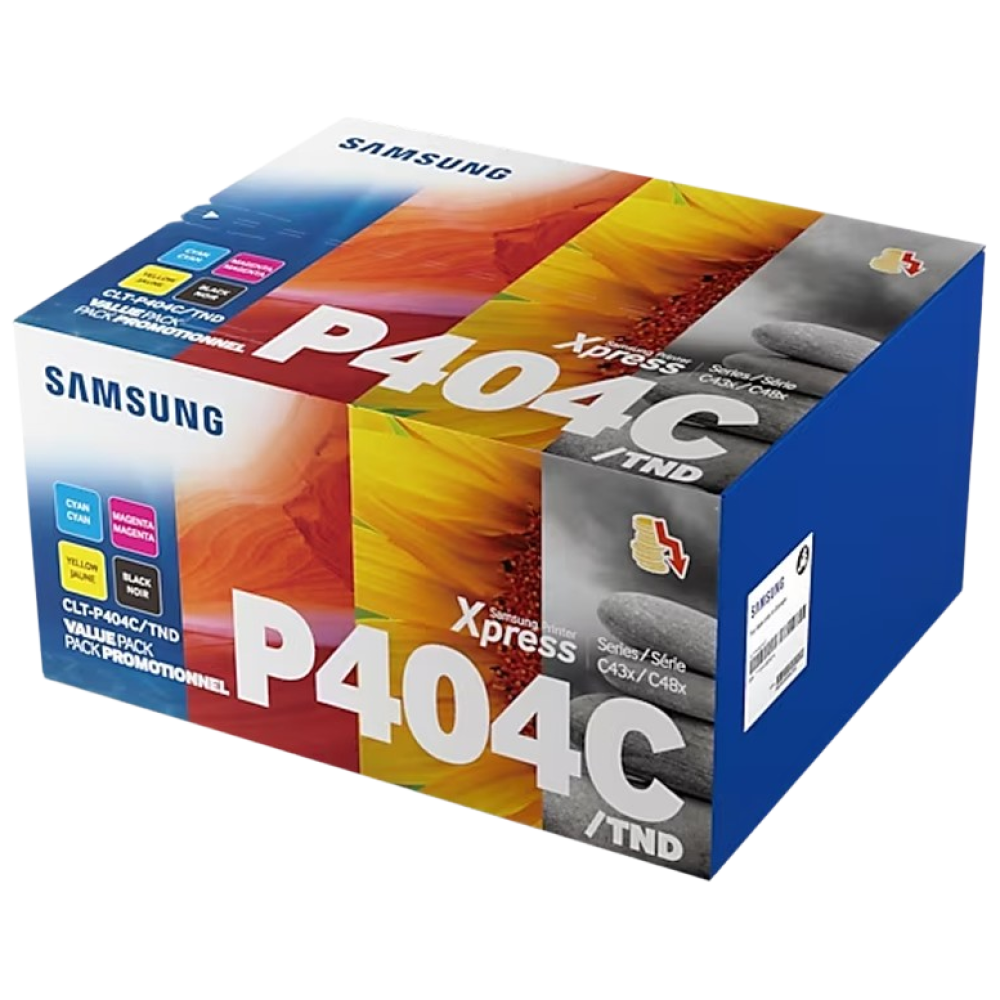삼성전자 삼성정품토너 CLT-P404C SL-C480/C482/C432 4색 세트 273,000원