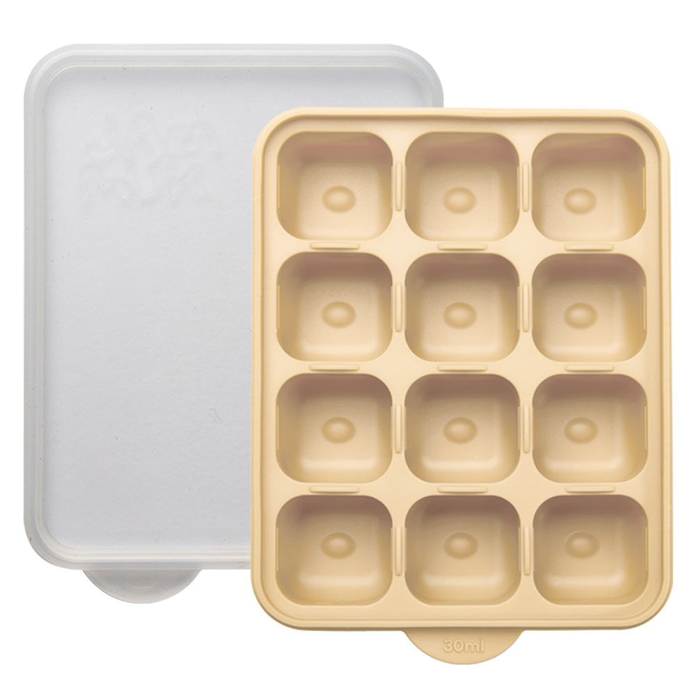 잼먹 국내 제조 실리콘 멀티큐브 이유식 보관용기 12구 10,300원