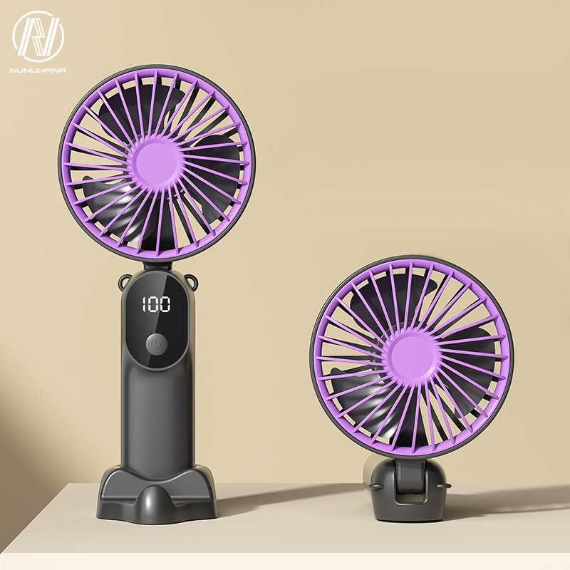 NUNUHANA 휴대용 저소음 미니 손 선풍기 W61, 그레이 9,800원