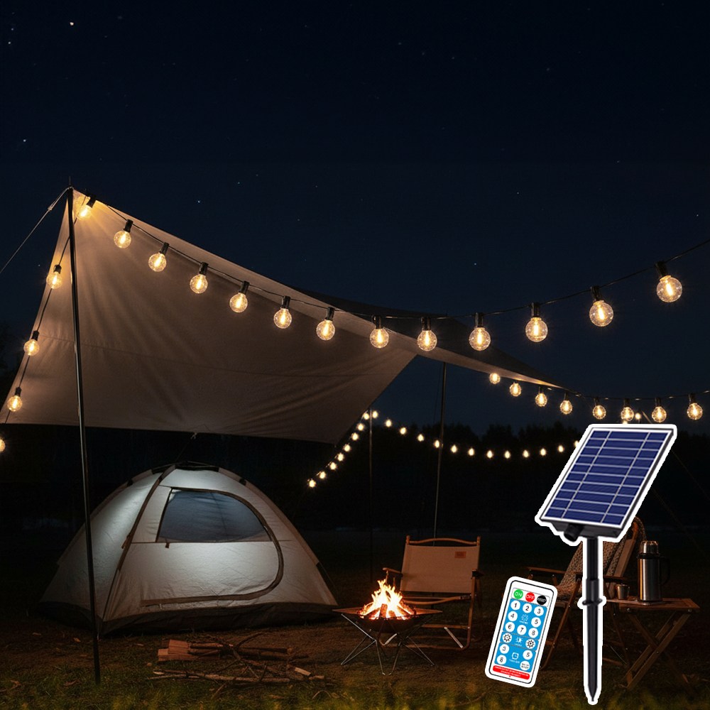 21세기트랜드 벨베스 태양광 앵두 전구 6m 야외 웜화이트 교체가능 줄전구 캠핑 테라스, 웜화이트, 18m 60구 59,800원