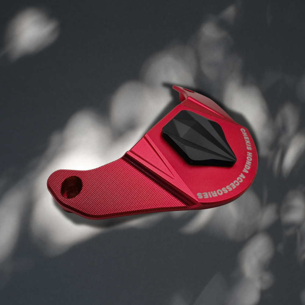 CHEKIS 포르자350 엔진커버 구동계커버 튜닝커버 21년-25년호환, 1개, 레드 62,000원