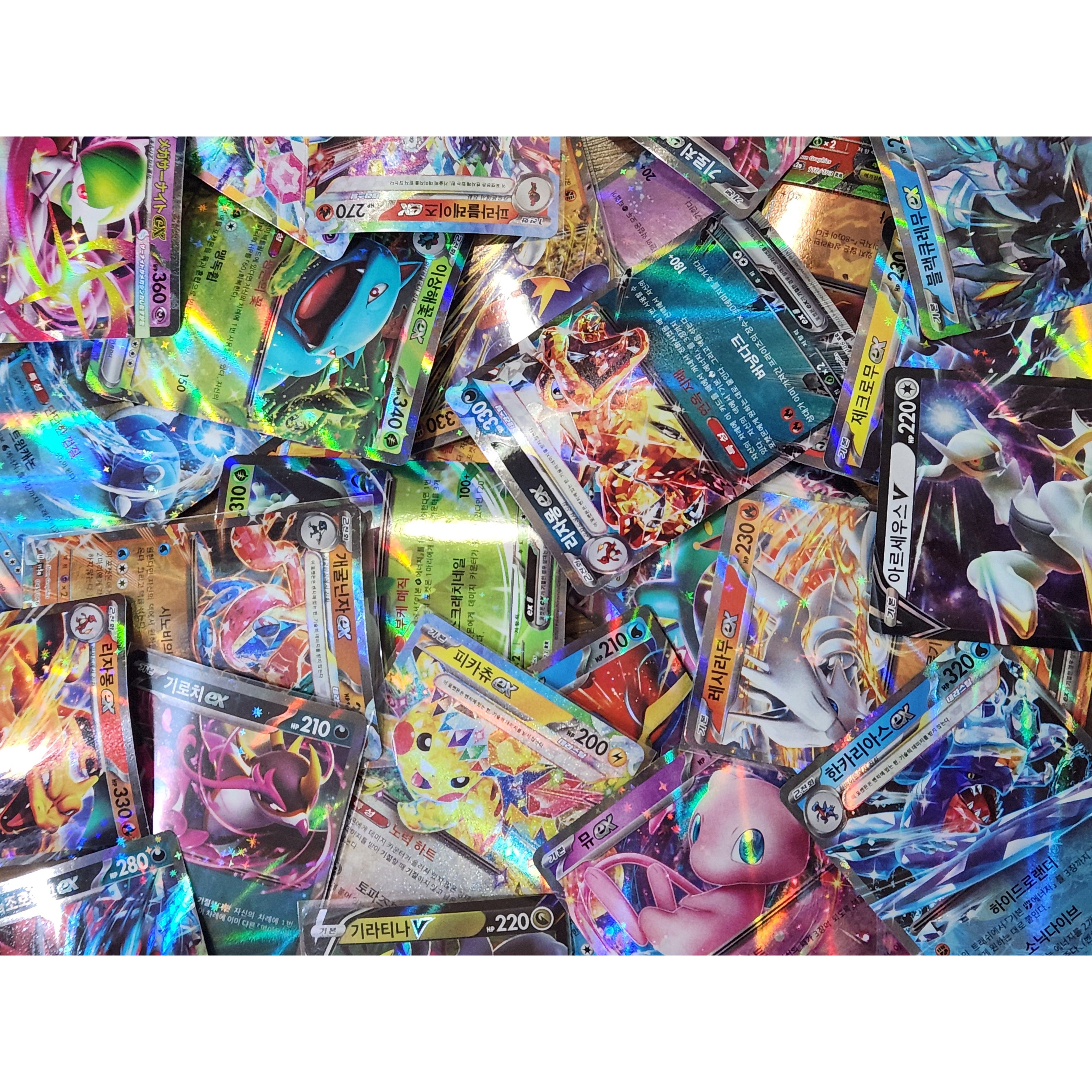 리니월드 포켓몬카드 더블레어 rr등급 빤짝이 홀로그램 무중복 카드 10장 세트 8,490원