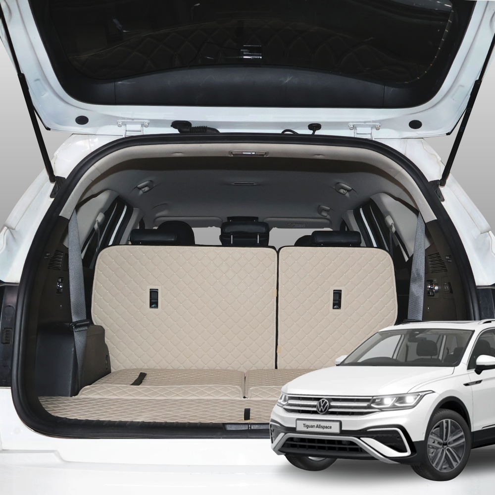 티구안 올스페이스 트렁크매트 분리형 트렁크 바닥매트, 블랙+레드, 티구안 올스페이스 (2018~) 39,900원