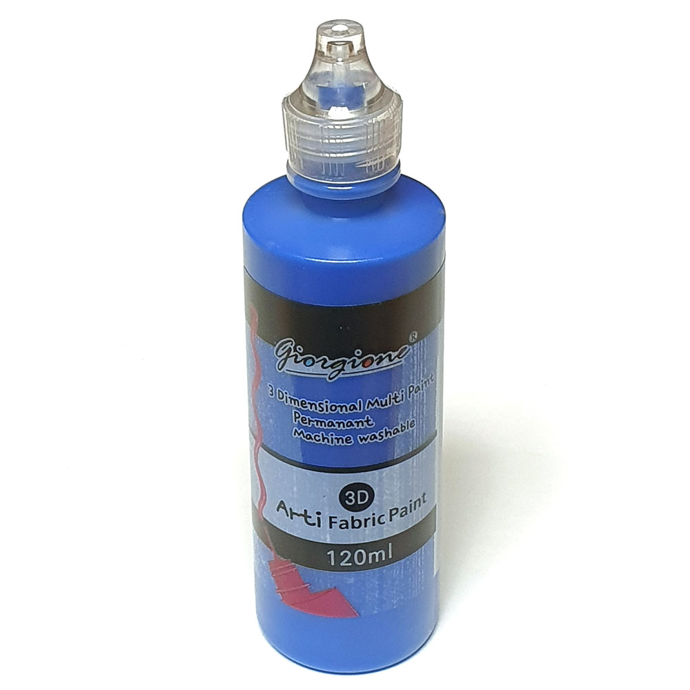 염색물감120ml 파랑/ 패브릭 대용량낱색 옷천섬유직물 가방 운동화 그림그리기 학교 유치원 DIY만들기재료 5,500원