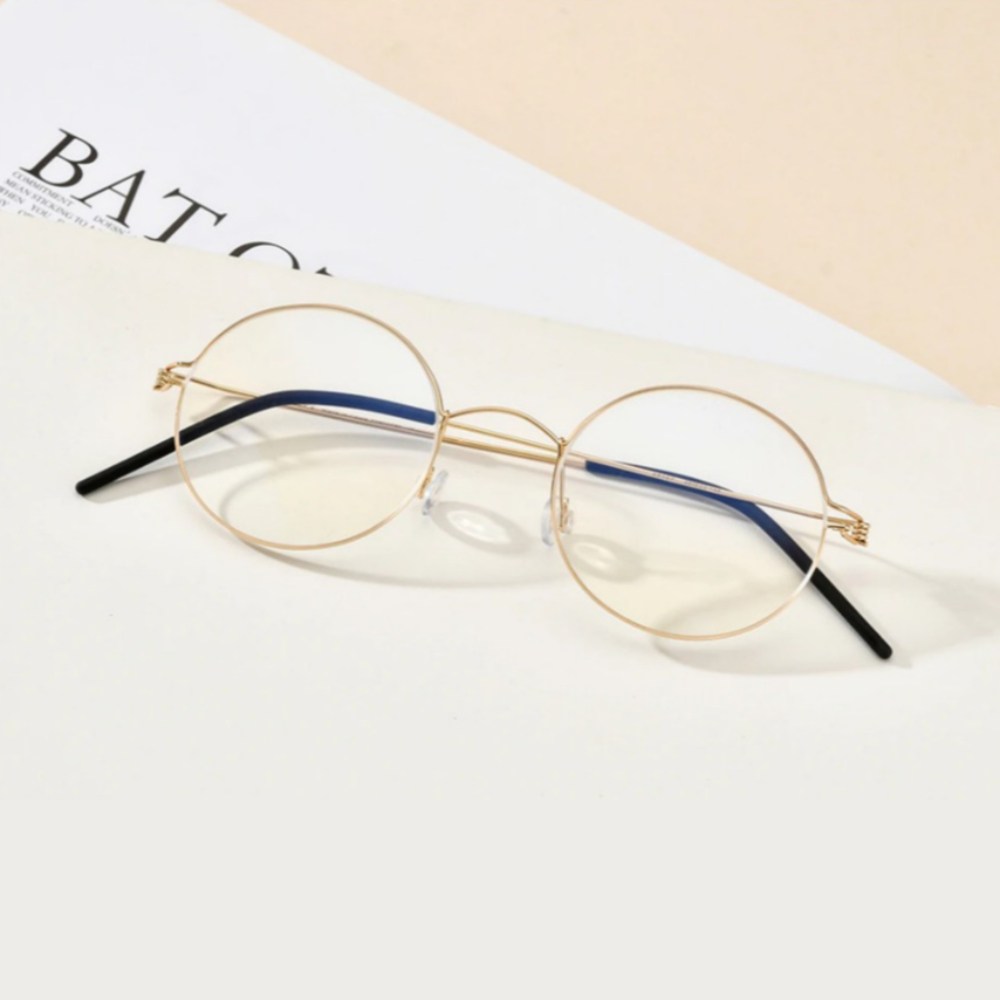 글라스렌 가벼운 초경량 고탄성 남자 여자 명품 동그란티타늄안경테 TGL12 49,800원