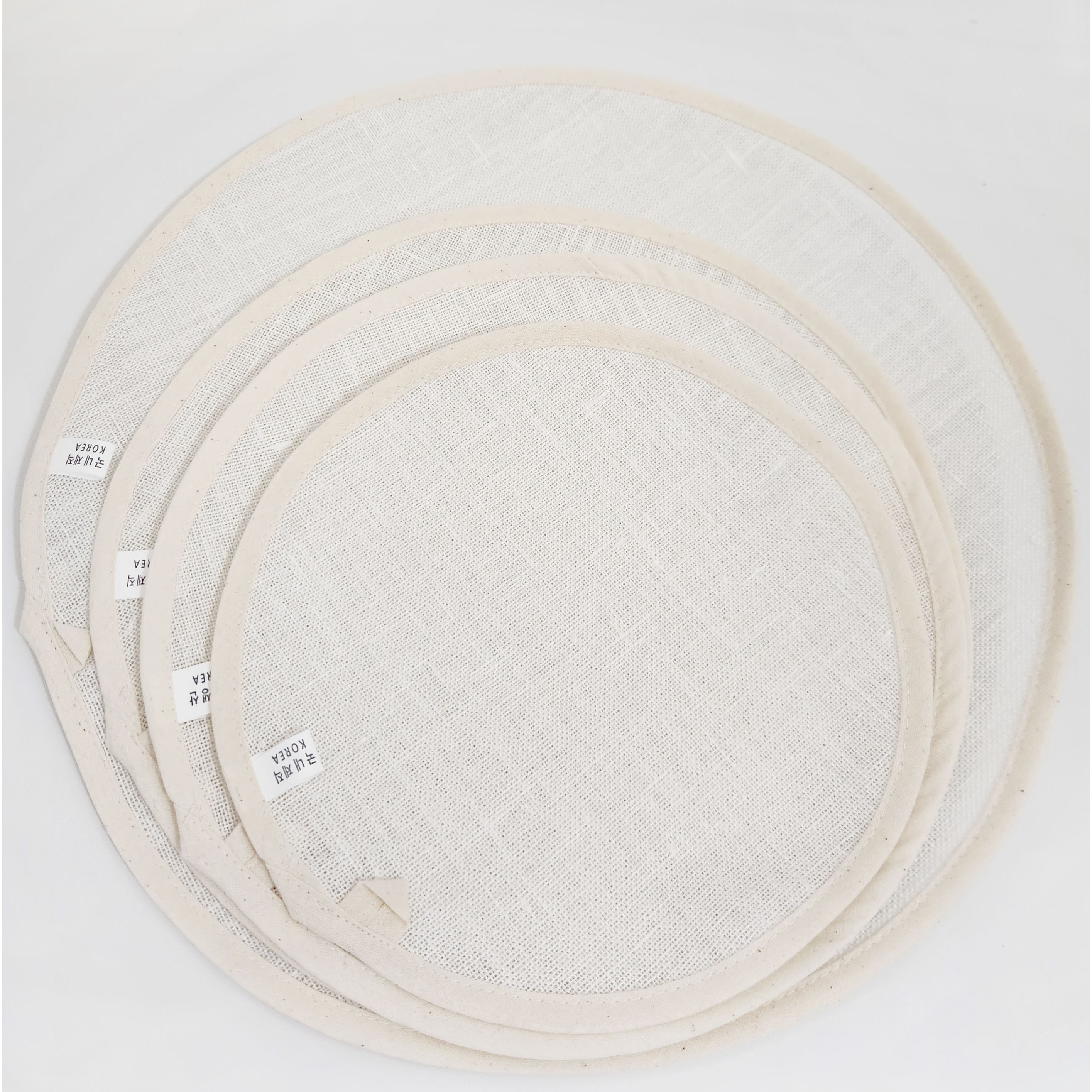 국내제작 공장직영 태영상회 국산 천연 삼베 원형 찜기 순면 찜보자기 면보 찜망 만두망 찜시트 보자기 1,800원