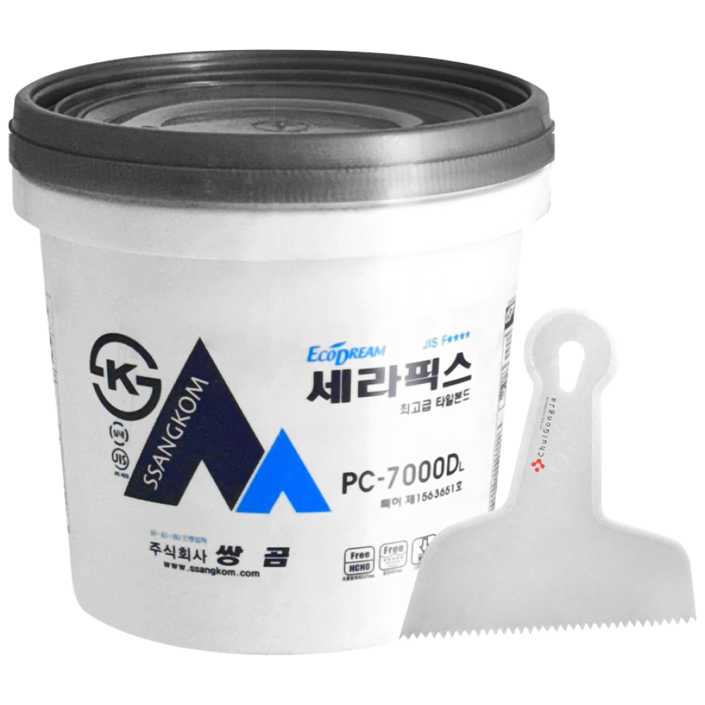 철공자 쌍곰 세라픽스 4kg + 톱헤라 타일 접착제 본드 13,000원