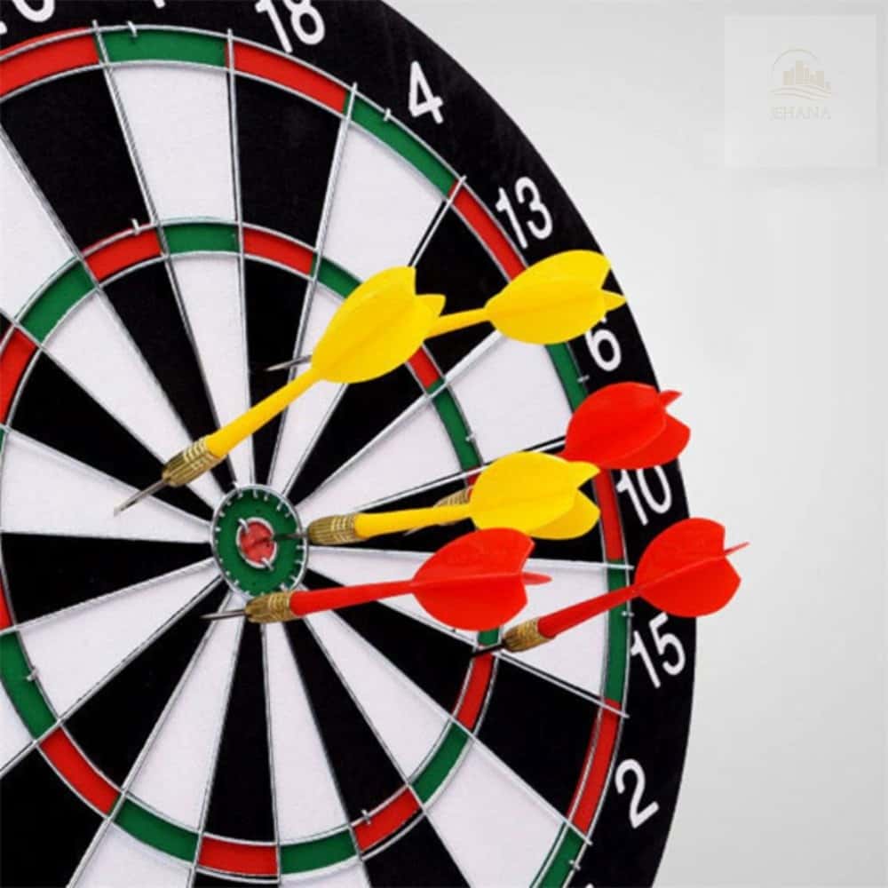 [트윈스몰] 런웨이브 다트세트 다트판+다트핀 풀세트 집중력향상 게임 양면 과녁 다트보드 7,200원