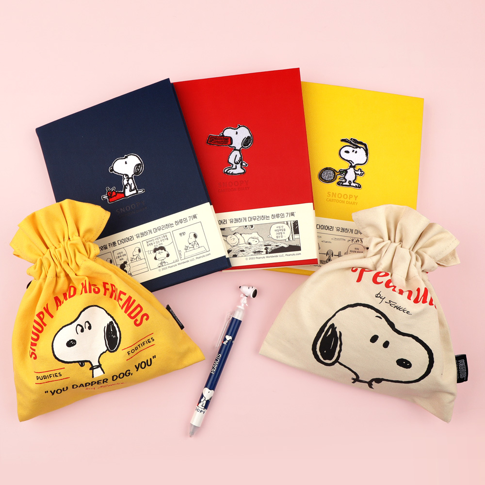 피너츠 카툰 다이어리 (set) 28,900원