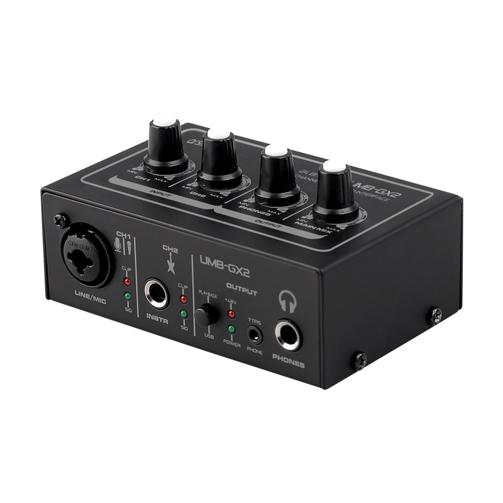 아리스노보 2채널 오디오 인터페이스 믹서 24Bit 방송장비 ASIO 개인방송 오인페 44,800원