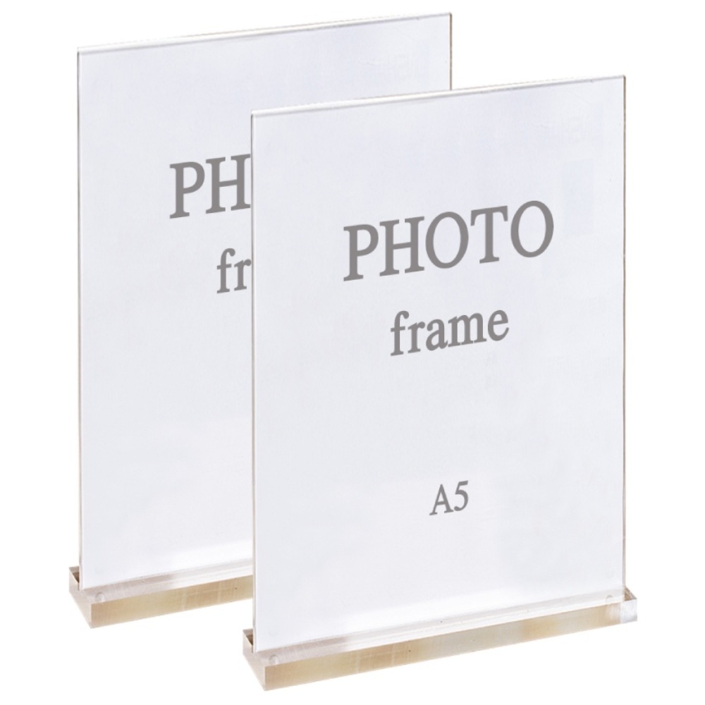 디모어 투명 아크릴 스탠드 POP광고 액자 메뉴판 안내판 9,700원
