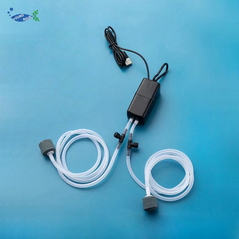 영아쿠아 USB 2구 미니 기포기 블랙 8,800원