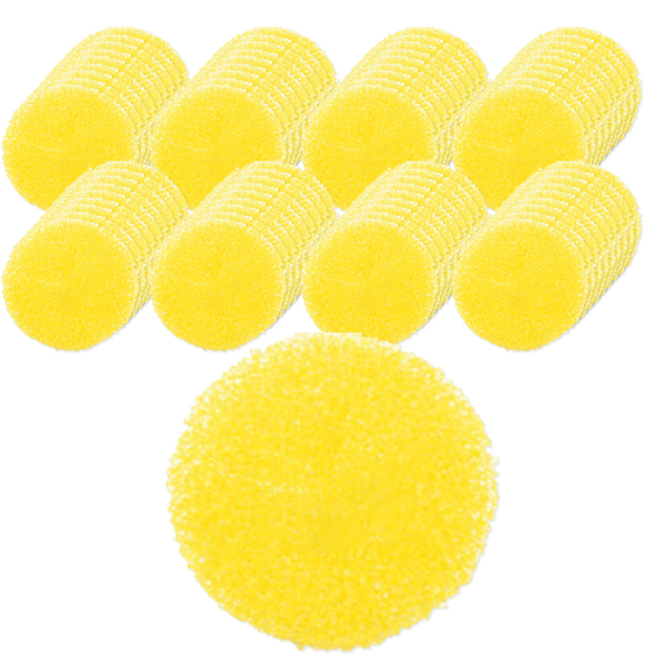 뽀마 원형 세면대 머리카락 필터, 96개, 옐로우 18,000원