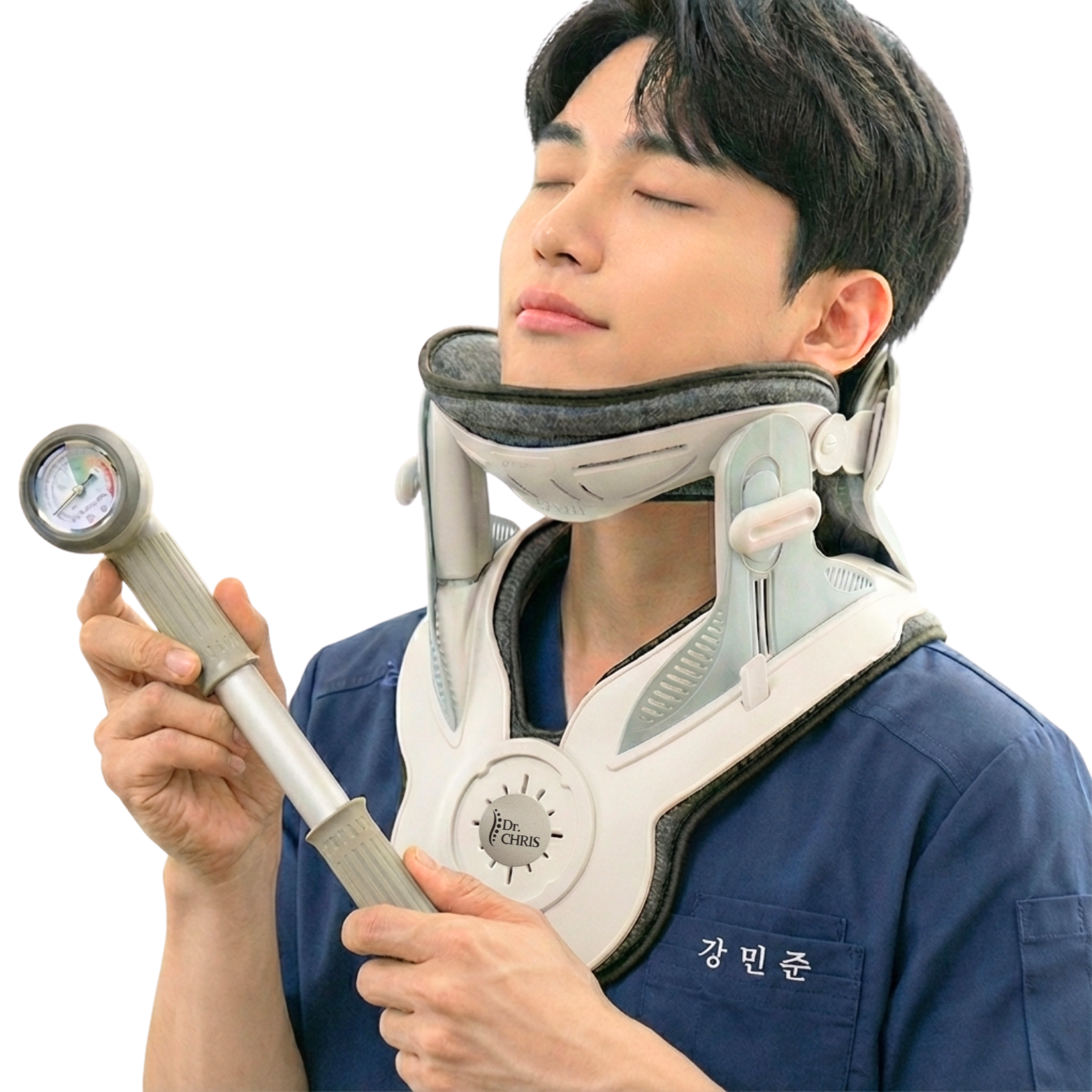 닥터크리스 목견인기 목디스크 치료기 의료기기, 1개 135,000원