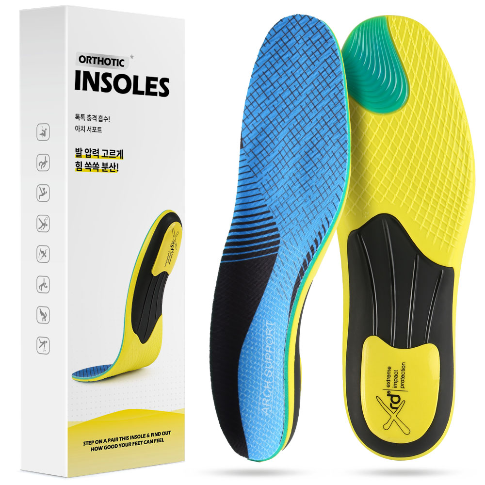 남녀공용 기능성 아치서포트 충격흡수 메모리폼 깔창 런닝 골프용 35,800원