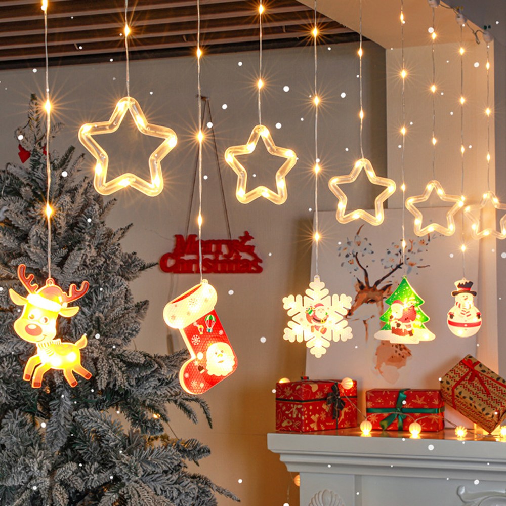 HK.sell 해피메리 크리스마스 줄 가랜드 LED 전구 19,800원