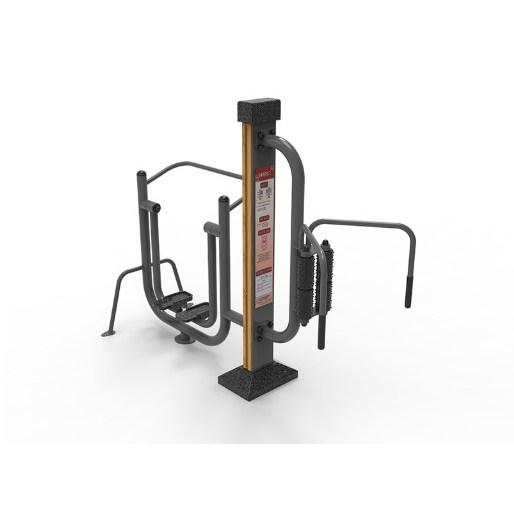 월드스포츠산업 공원 야외운동기구 머신 등허리지압기 공중걷기 혼합형 WDJ-7035 3,444,000원