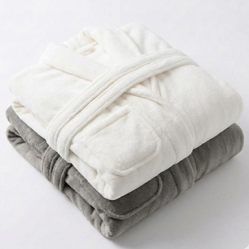 스튜디오애프터샤워 로브 남녀공용 호텔 샤워가운 (화이트/그레이), 화이트, 1개 28,900원