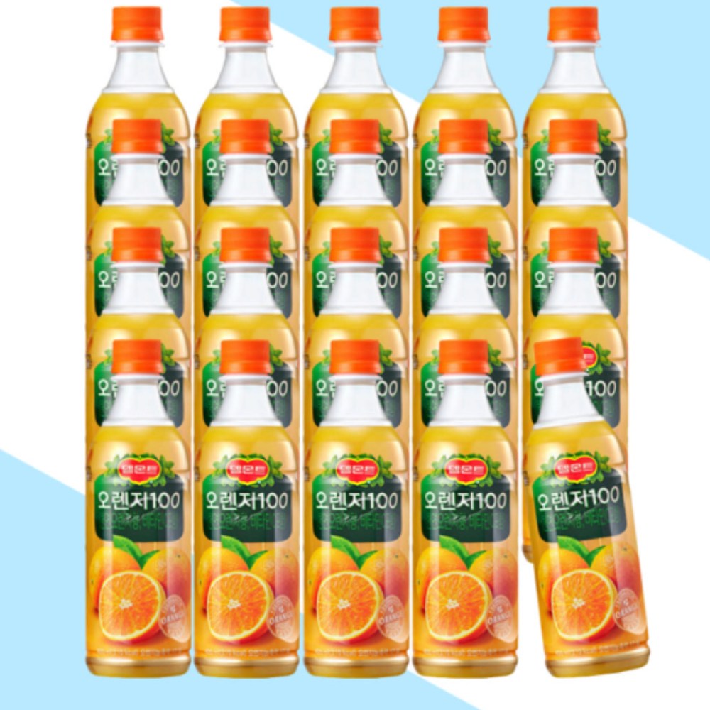 롯데칠성 델몬트 오렌지100 400ml 총20페트 28,200원