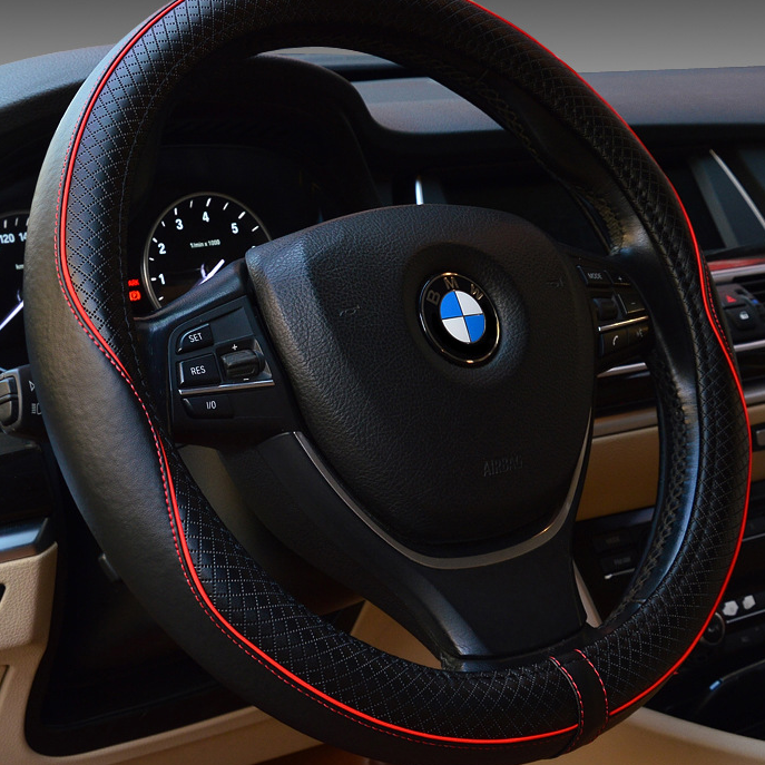 조군컴파니 자동차 핸들커버 핸드메이드 고급소가죽 천연고무 인체공학 디자인 공용 차량용 르노삼성 QM3 QM6 더뉴 LPE 33,800원