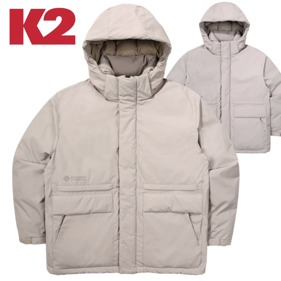 [백화점발송] K2 남성 패딩 씬에어 구스 다운 출퇴근 커플 학생 가볍고 따뜻한 겨울 점퍼 259,000원