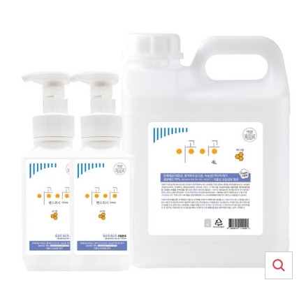 이공이공 향균핸드워시 허니향 4L+500ml+500ml 대용량 손세정제 리필 거품비누 거품형 물비누 34,500원