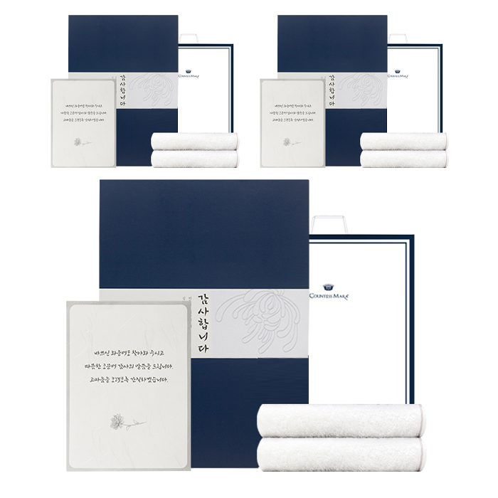 송월타월 솔리드 혼방 무지 수건 190g 뱀부사 2p + 띠지 + 감사장 세트 19,960원