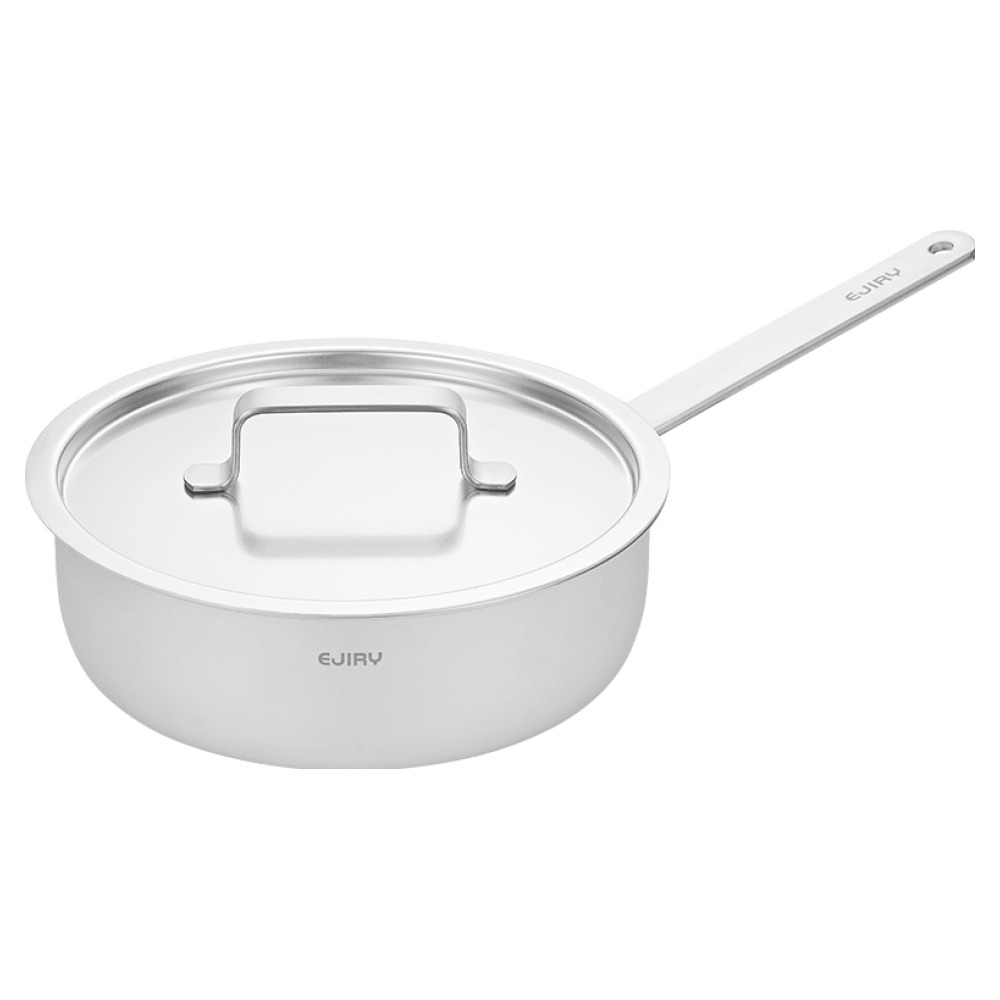 에지리 인덕션 제노 무연마제 통 5중 스텐 편수냄비, 20cm, 단일색상, 1개 72,860원