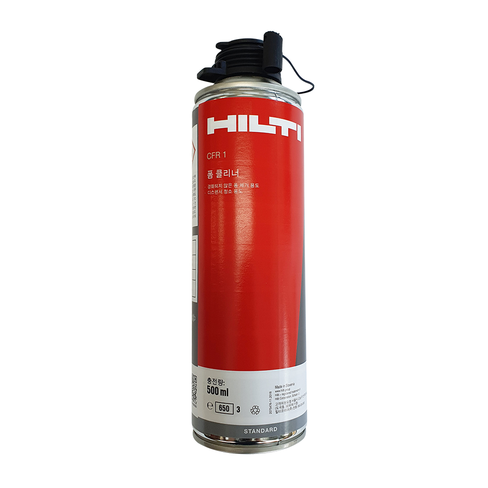 HILTI 힐티 폼크리너 CFR1 (500ML) 슬로베니아 생산정품 21,400원