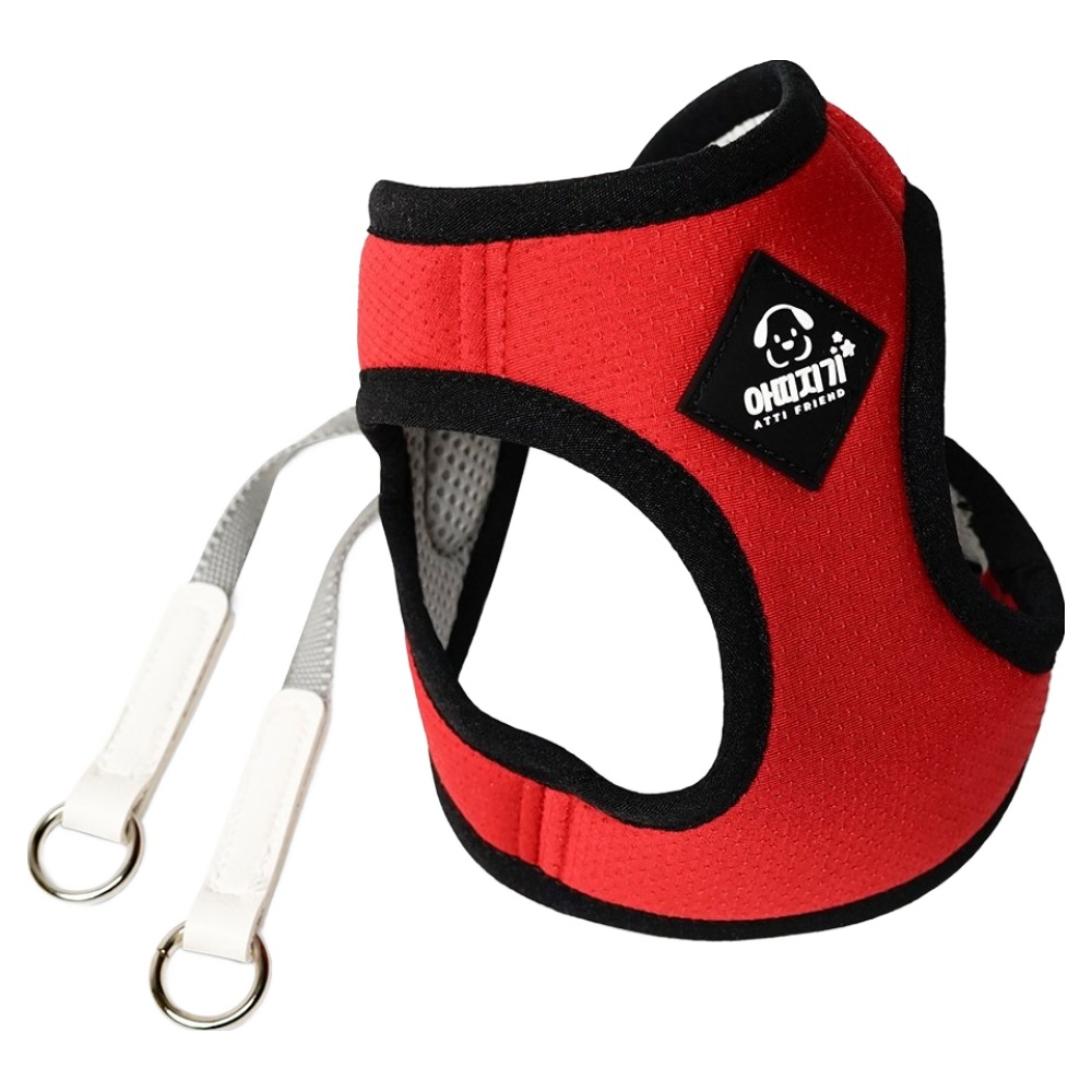 아띠지기 강아지 초경량 관절 보호 X형 에어리 하네스, 1개, 레드 16,900원