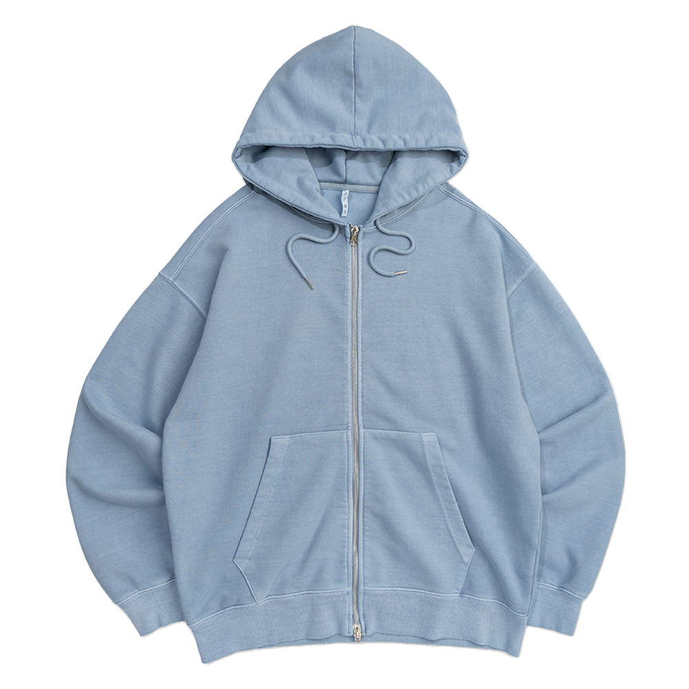 일루소 600G 피그먼트 워싱 후드 집업 자켓 59,800원