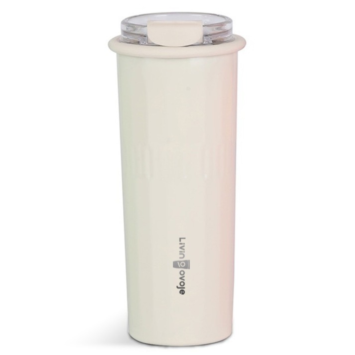 리빙오보제 스탠다드 투웨이 스트로우 진공 텀블러, 1개, 500ml, 아이보리 16,500원