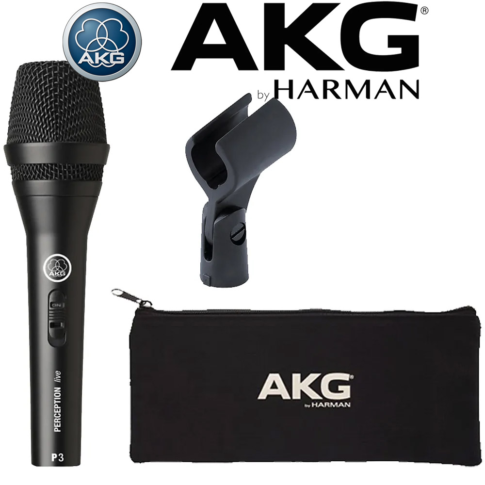 AKG P3S / 당일발송 / P-3 / P 3S / P-3S / 설교용 /스위치장착 / 단일지향성 / 유선마이크 / 라이브 / 다이나믹 / 보컬용 마이크 / 공식수입 / 스피치용 92,620원