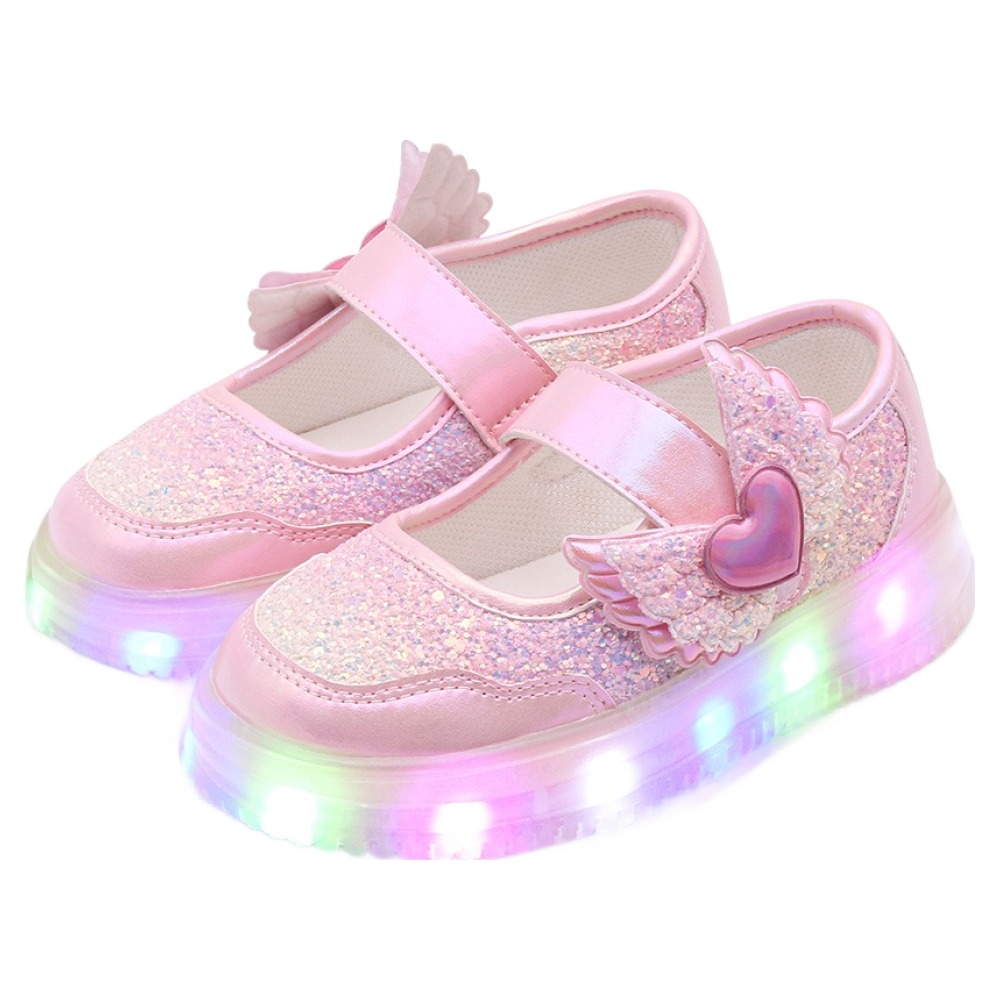 키펀트 여아용 러브윙 엔젤 스파클 LED 슬립온 D-14 46,900원