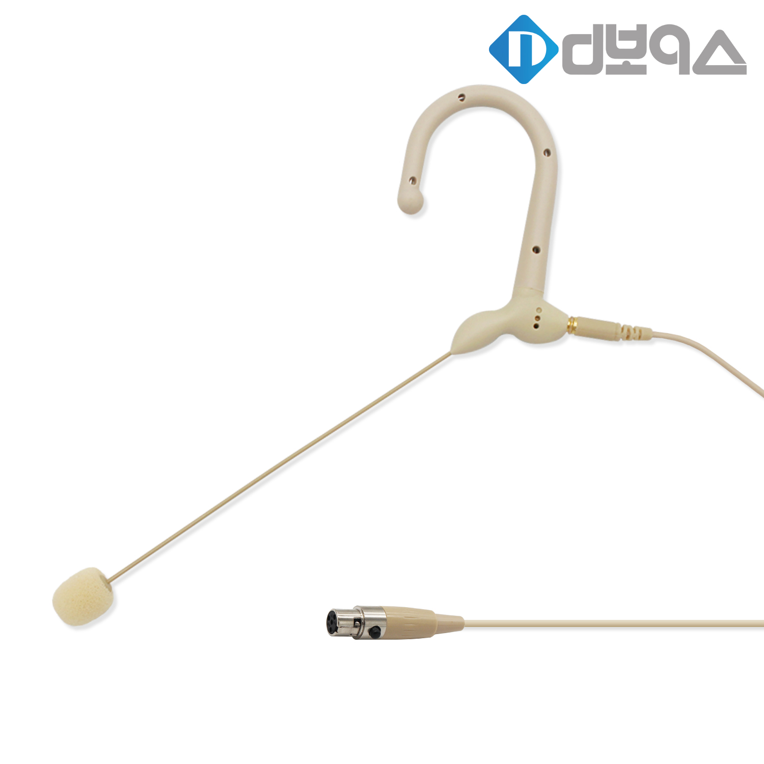 디보이스 HC-S88D4 이어셋 마이크 고음질 콘덴서 슈어용 4핀 플러그 이어훅 마이크 공연 강의 방송 연극 뮤지컬 76,000원