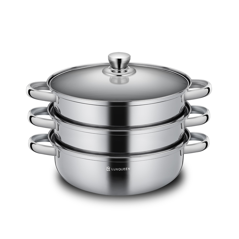 렉스퀸 IH 인덕션 스텐 찜기 3단, 28cm, 1개 19,790원