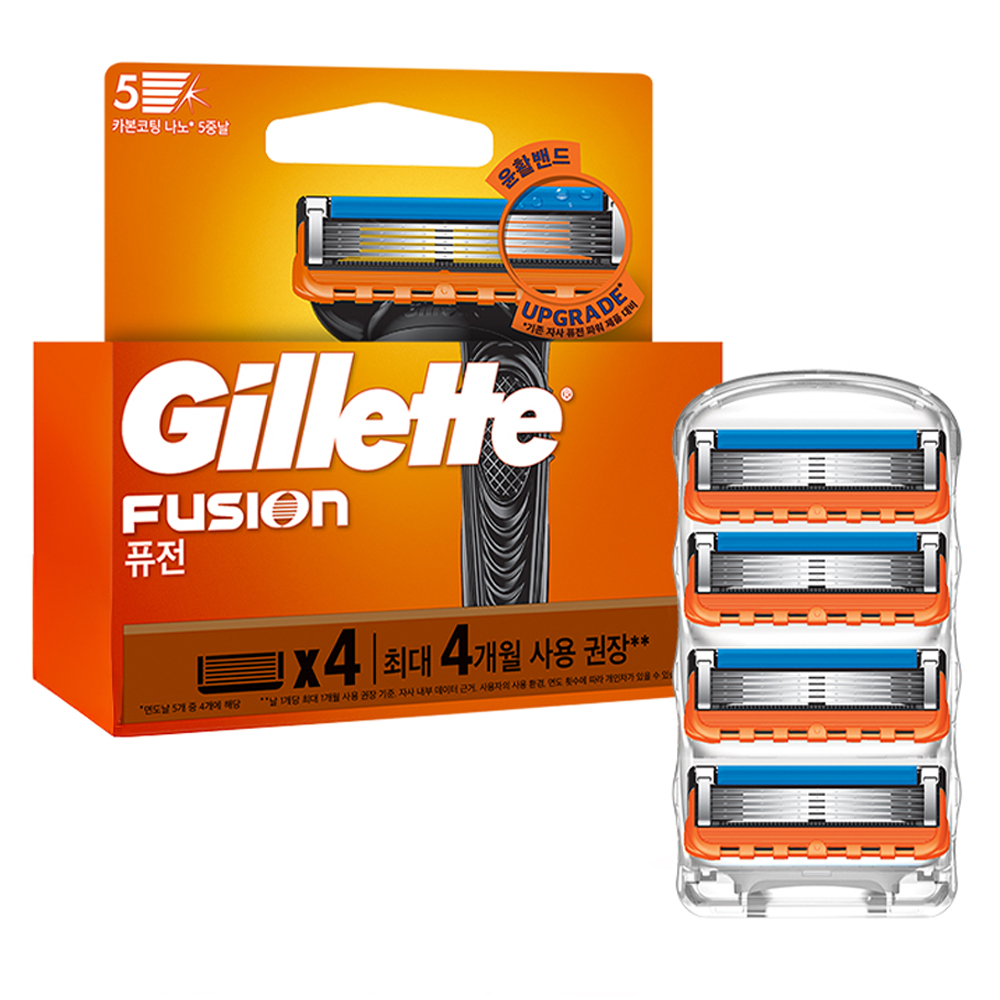 질레트 정품 퓨전 매뉴얼 면도날 17,380원