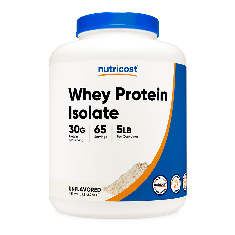 Nutricost 뉴트리코스트 웨이 프로틴 아이솔레이트 무맛 907g 파우더 단백질보충제, 1개 104,900원