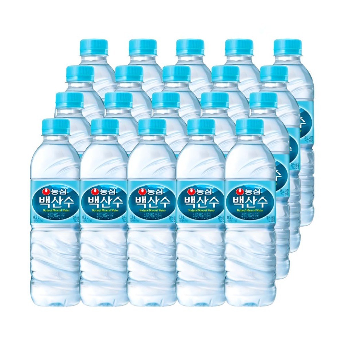 백산수 생수 무라벨 500, 500ml, 40개 24,900원