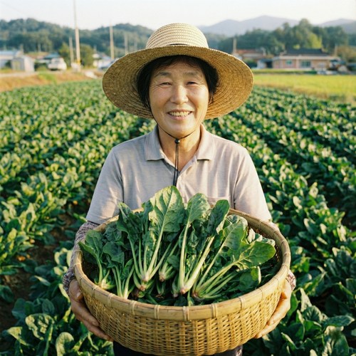 [산지직송] 달큰한 시금치 남해 보물초 국거리 나물용 13,500원