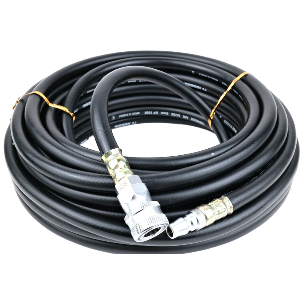 국산 고압 에어호스 길이15M 외경15mm 내경8mm 우레탄 강력 에어노즐 호스, 1개 26,900원