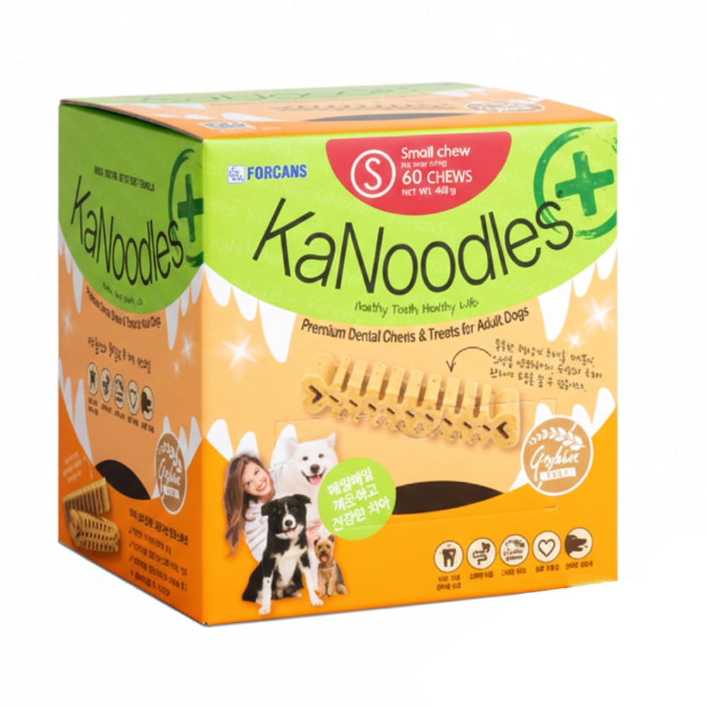 이슈펫 카누들 플러스 필로팩 강아지 입냄새 치석제거 애견 덴탈껌 소용량 60p+지퍼백S 21,900원