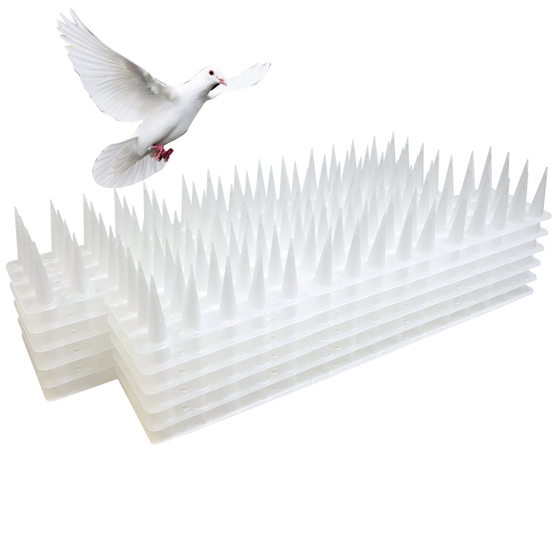 비둘기퇴치 버드스파이크, 6x30cm 화이트, 12개 19,800원