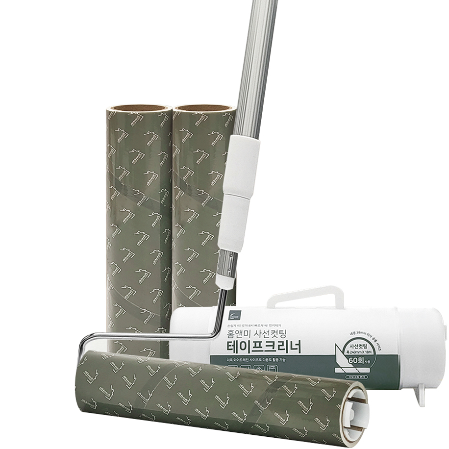 홈앤미 초강력 사선컷팅 대형 테이프클리너 3단 본품 + 리필 90회 2P 18,240원