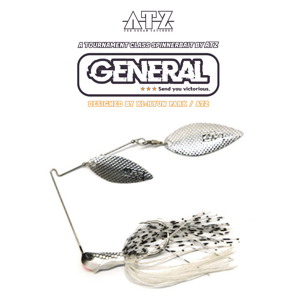 ATZ 스피너베이트 제네럴 1/2온스 DW 스베 데코이훅 더블윌로우, DW(G-05), 1개, 14g 15,600원