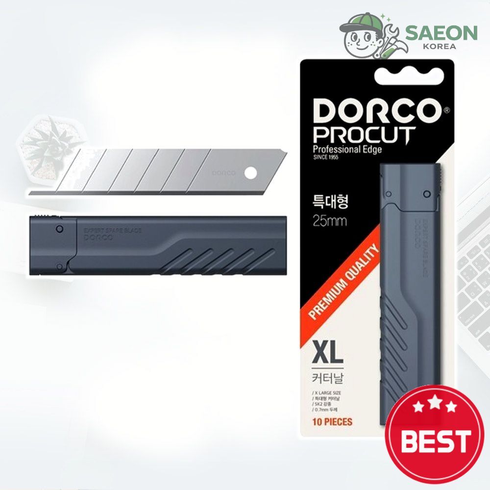 세이온 도루코 커터날 XL 25mm 10입 특대형 리필칼날 공업용 작업용 현장용 6,000원